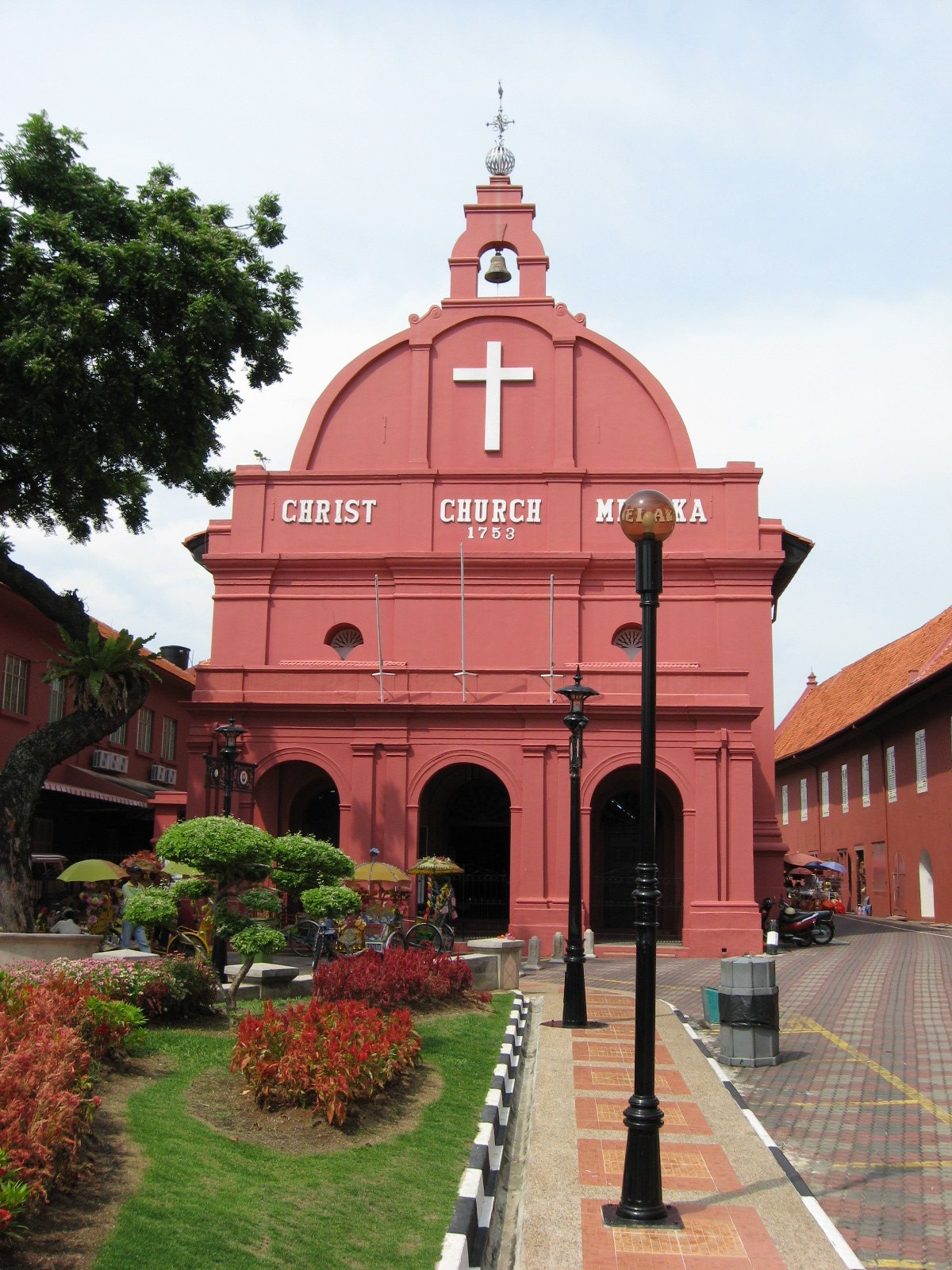 Christ Church in Melaka's Dutch Square